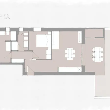 Bright Beachside With Two Terraces 比比翁